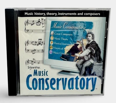 Voyetra Music Conservatory Music history, theory, instruments & composers CD-ROM - Image 1 of 3