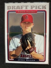 2005 Topps Chrome Update &amp; Highlights - Jered Weaver #UH197 (RC) Rookie Angels