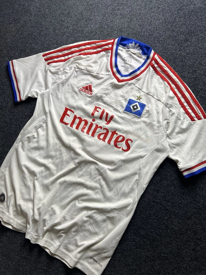 Vtg Hamburg SV authentic Adidas 2011 Tore football shirt soccer jersey size M - Image 2 of 4