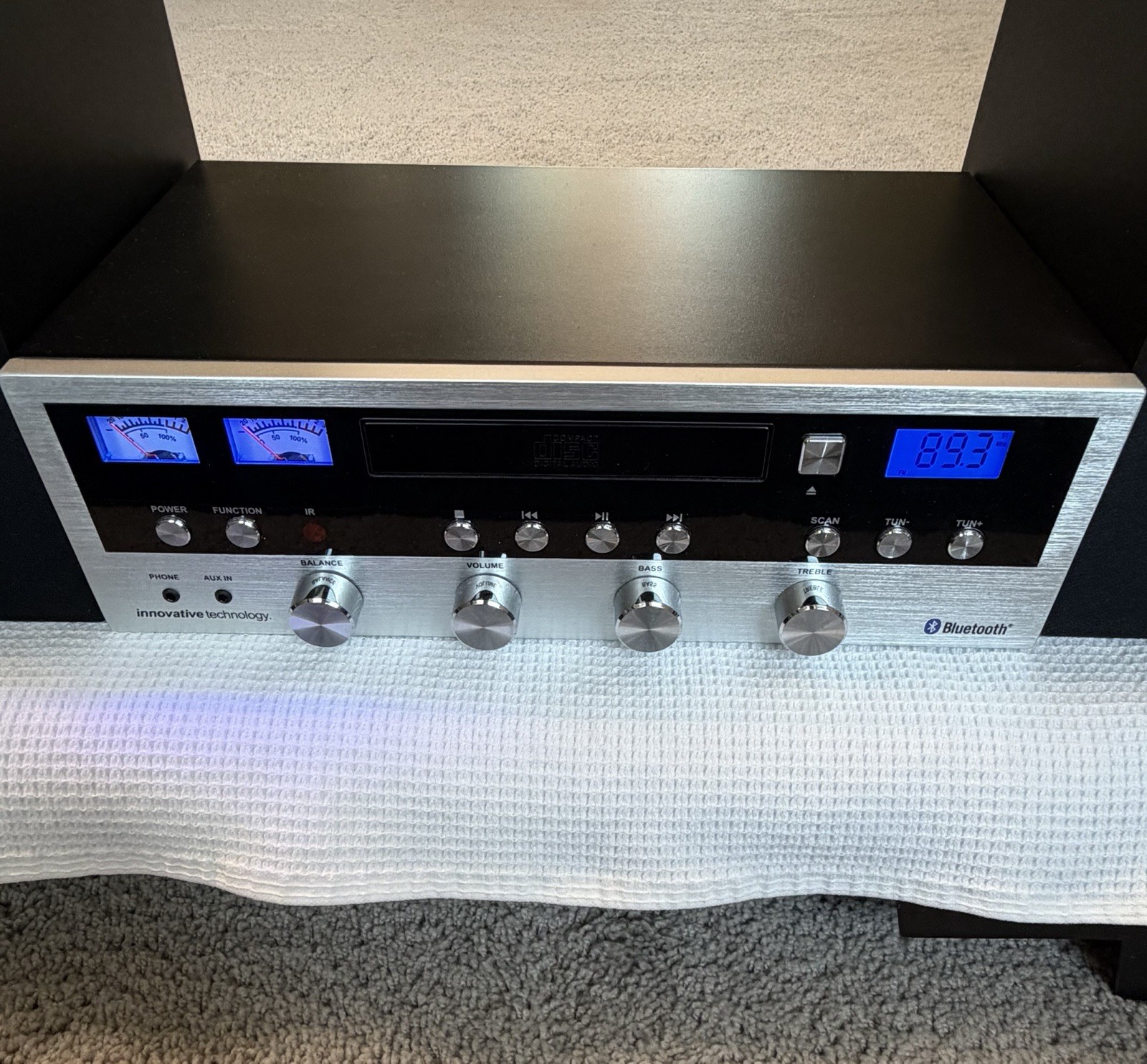Am/fm Stereo Black