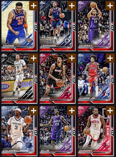 [DIGITAL] Topps NBA - Base 26 S1 - Tier 7 Red Lightning - K to Z - Pick