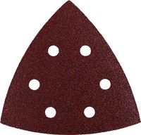 Haft-Schleifdreiecke, Holz & Metall, Edelkorund, 105 Mm, K 40