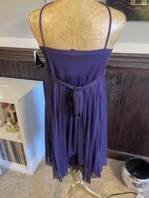 purple chiffon knee length dress Lovely Lavender Chiffon Knee Length Party Dresses, Cute Teen Formal Dress, Homecoming Dresses