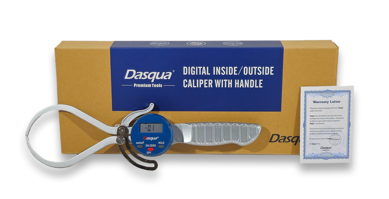 DASQUA DIGITAL OUTSIDE CALIPER WITH HANDLE 0-150MM / 0-6″ 1804-1020 RDGTOOLS