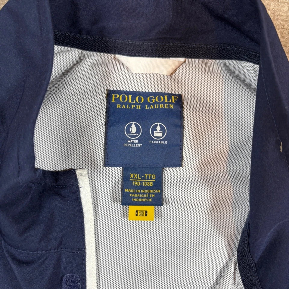 Polo Golf Ralph Lauren Navy Full Zip Ryder Cup 2025 Jacket Men's Size XXL - Image 2 of 4