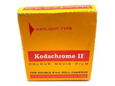 Kodak Kodachrome II Color Movie Double 8mm Daylight Type 7,62m/25ft K459P