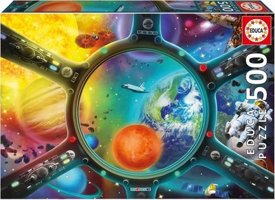 NEW Educa Jigsaw Puzzle 500 Pieces 10+ Ages Space Walk