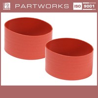 2X Gummimuffe WäRmetauscher FüR Porsche 964 Carrera 2/4