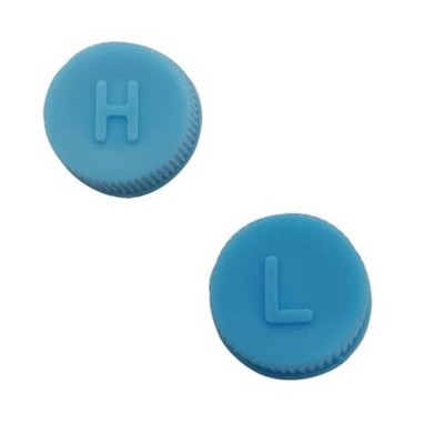 Car A/C Valve Core Cap, AC Refrigerant Port Cap, Air Conditioning Service 2PCS