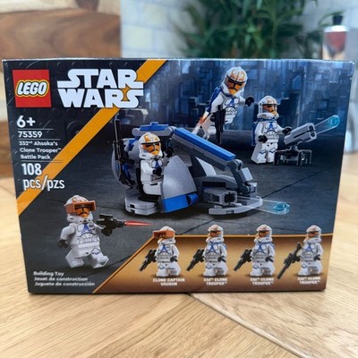 COSME ACADEMIA 3点セット LEGO 332nd Ahsoka's Clone Trooper Battle Pack Set #75359-1 NEW
