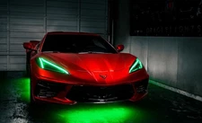 ORACLE Headlight DRL Upgrade Kit for 20-24 Corvette-ColorSHIFT simple Controller