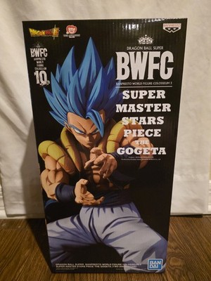 BWFC Super Master Stars Piece SSGSS Gogeta Two Dimensions Figure