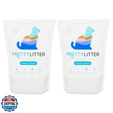 Pretty Litter Health Monitoring Cat Litter, Non-Clumping Crystal Litter, 6LB