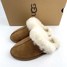 UGG Scuffette II Slippers Chestnut UGG Slippers Women's New With Original Box