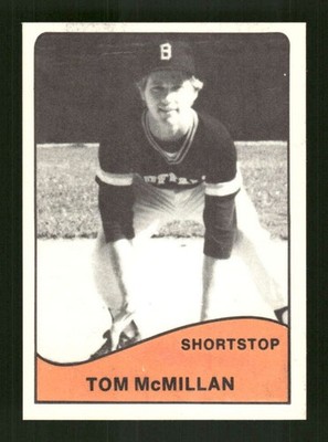 1979 TCMA Buffalo Bisons 15 Tom McMillan sp super rare set BXCP48