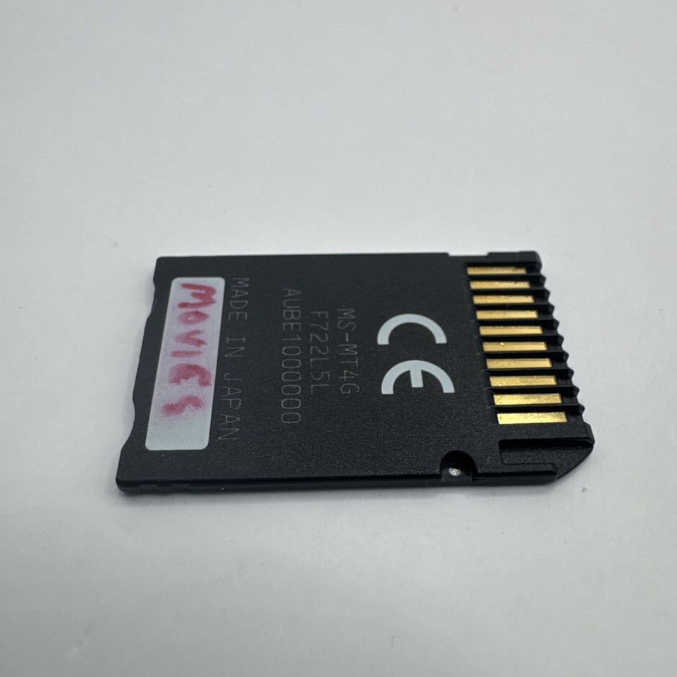 4GB Sandisk MEMORY STICK PRO DUO MARK 2 CARD for SONY PSP MS 4 GB ...