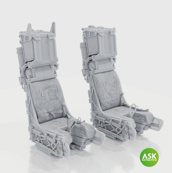 Art Scale Kit 200-A32041 - 1:32 SJU-17 Ejection Seats For F-14D - Excluding Seat-image