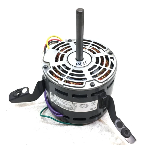 EMERSON K55HXJMS-9215 BLW Motor 1/3HP 1075RPM 4SPD 115V 1PH 60Hz used #MP55