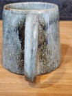 2-Handcrafted Barcela stoneware mugs mottled light blue and green glaze finish. — photo 5