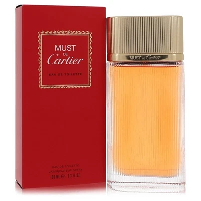 Must De Cartier by Cartier Eau De Toilette Spray 3.3 oz / e 100 ml - Bild 1 von 4