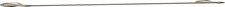 Moen Preston Brushed Nickel 24-Inch Single Wall Mounted Bathroom Towel Bar, DN84