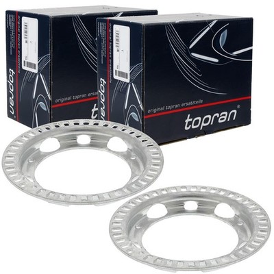 2X TOPRAN ABS-SENSORRINGE VORNE BEIDSEITIG PASSEND FÜR VW GOLF PASSAT VENTO