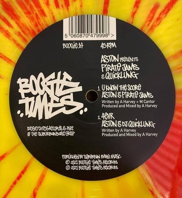 Aston Harvey Presents Pirate Jams & DJ Quicklung - U Know The Score / 4evr