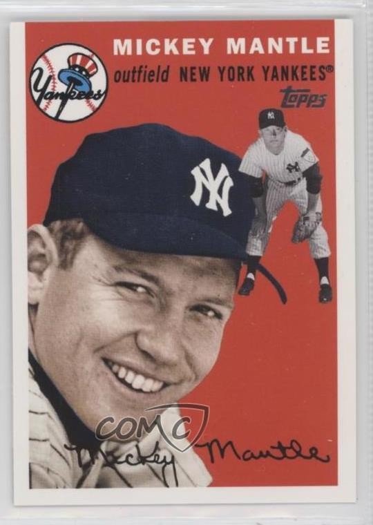 2007 Topps Mickey Mantle Story Mickey Mantle #MMS38 HOF d8g