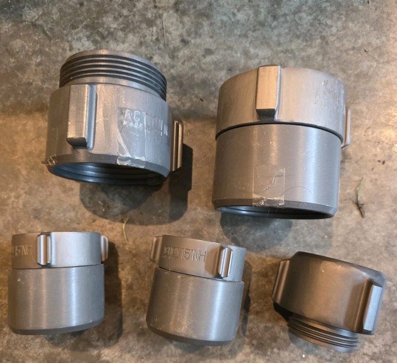 Action NH Fittings 1.5 And 2.5 Firefighter Fire Department