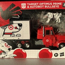 Transformers Exclusive Target Optimus Prime and Autobot Bullseye 40th An. SEALED
