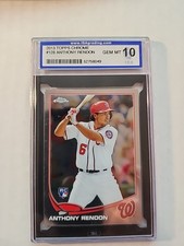 2013 Topps Chrome #128 Anthony Rendon GEM MINT 10