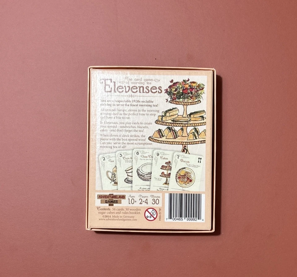 Elevenses: The Card Game Of Morning Tea Complete And Excellent Condition - Image 2 of 4