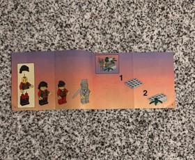 Lego 6033 Ninja Treasure Transport MANUAL Booklet ONLY - 11 Pages Very Good