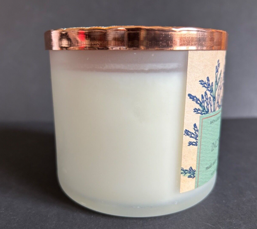 Bath & Body Works Incense 3 Wick Scented Candle Made with Essential Oils 14.5 OZ - Picture 4 of 6