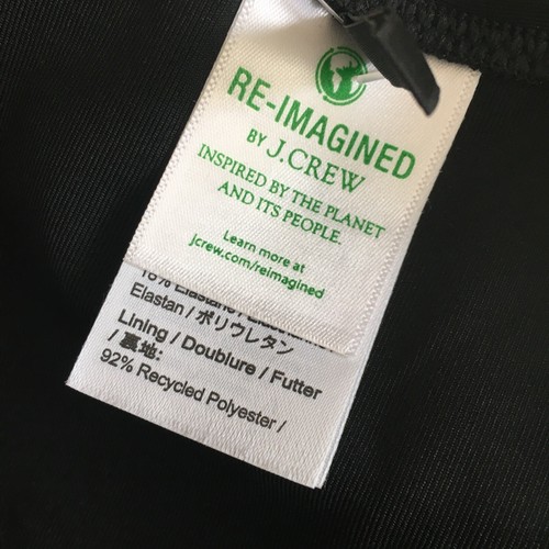 ¡¡NUEVO CON ETIQUETAS!! J. Traje de baño CREW negro de una pieza con cuello en V liso clásico talla 14 - Imagen 14 de 20