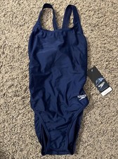 Speedo Women's Swimsuit One Piece Prolt Super Pro Solid Adult, Navy, 32