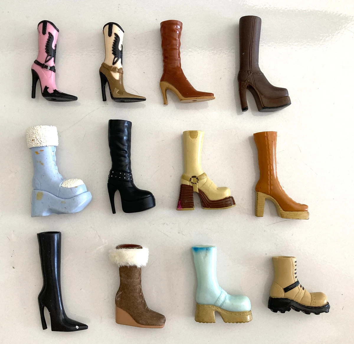 Bratz Doll Single Replacement Boots 12 Piece Lot 6