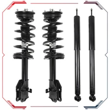 Full Set of 4 Front Rear Strut Coil & Spring Shock For 2007-2010 Ford Edge AWD