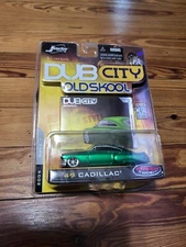 Jada Dub City Old Skool '49 Cadillac GREEN  1/64 Scale 2005 Wave 1 Diecast