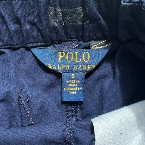 Polo Ralph Lauren Little Boys Shorts size 3 Pair Blue Elastic Waist Drawstring * - Picture 8 of 23