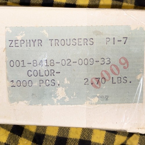 (20) Vintage Size 4 Talon Zephyr Zipper Pull Sliders Locking Trousers Olive OD - Picture 9 of 9