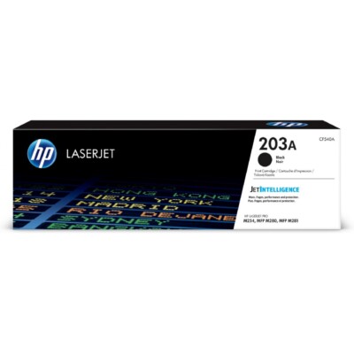 Hewlett Packard CF540A HP 203A Drucker Black Laser Jet Toner M254dw MFP281fdn