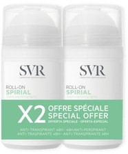 SVR SPIRIAL Deodorant ANTI-PERSPIRANT ROLL-ON 2x50ml Excessive Perspiration