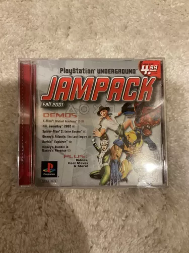 PlayStation 1  PS1  Fall 2001 Underground Jampack