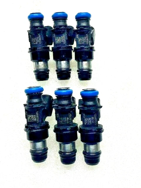 Delphi Fuel Injector Set OEM X 6 fits V-6 3.5L GM 2004-2007 VIN 8, L - Image 2 of 4