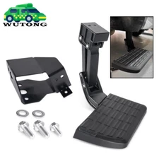 Rear Tailgate Bed Side Step Retractable Bumper Step For Dodge Ram 1500 2500 3500