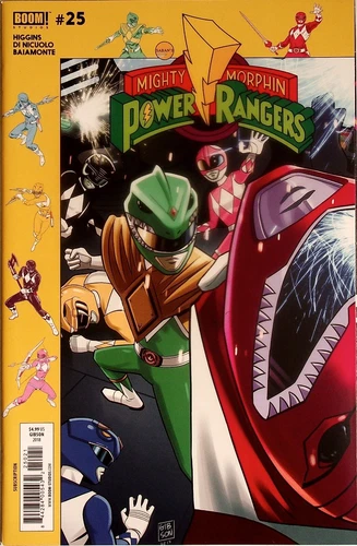 Mighty Morphin Power Rangers #25 Subscription Variant VF/NM Boom! Studio 2018