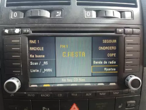 7L6035191C Sistema Audio/Radio Cd para VOLKSWAGEN TOUAREG (7LA) TDI V10 2399868 - Imagen 1 de 10