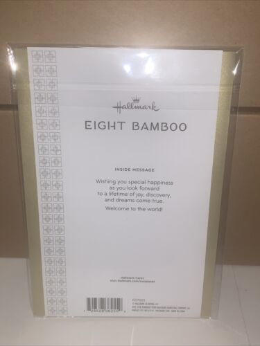 Hallmark Eight Bamboo Chinese Baby Boy 100 Days Celebration Card: Joy Discovery - Picture 2 of 10