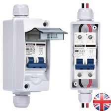 Solar Battery PV Switch DC 63A 12V-240V & Waterproof Circuit Breaker Enclosure